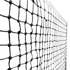 Fototapeta premium Volleyball Net isolated on transparent background.