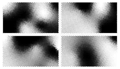 halftone dot backgrounds. grunge halftone Texture Overlay