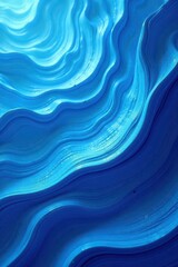 Fototapeta premium Abstract swirling blue waves, textured background, calm, backdrop, pastel