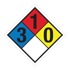 NFPA Hazard Diamond Sign