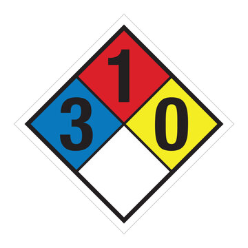 NFPA Hazard Diamond Sign