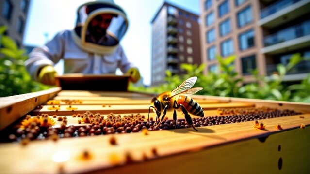 urban beekeeping, rooftop apiary