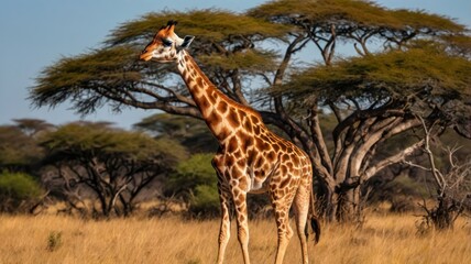Obraz premium Giraffe in African Savanna