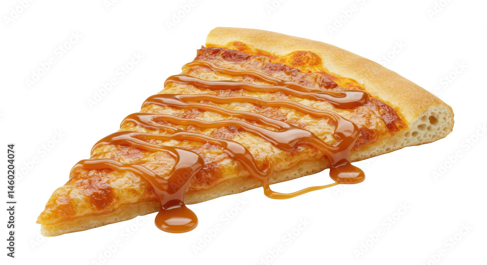 Poster a slice of apple pie with a golden crust sits isolated against a dark background in a close up view