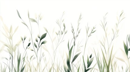 Wallpaper featuring subtle flat design with agricultural themes for presentations on sustainable crop innovation
