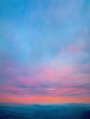 colorful sunset clouds