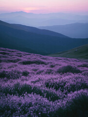 Obraz premium blloming mountains