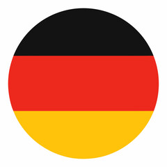 Germany icon on white background