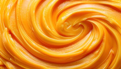 Summer Mango Gelato Swirl background