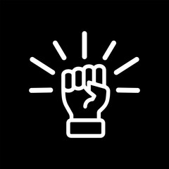 Obraz premium Empowerment and Unity Icon – Vector Illustration