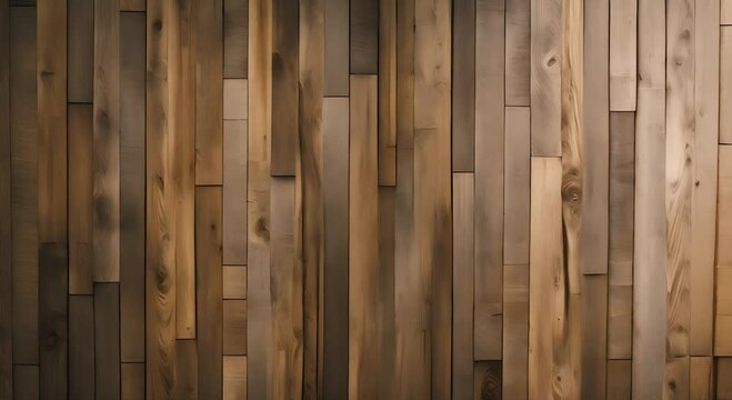 A close up of weathered wood planks arranged in a herringbone pattern 4K