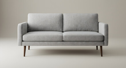 Minimalist Grey Sofa For Home Interior Design And Decoration Ideas