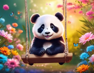 Niedlicher Pandab&auml;r