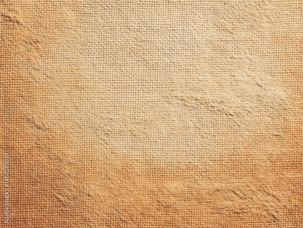 Poster detailed close-up of aged textured canvas showing weave and subtle color variations
