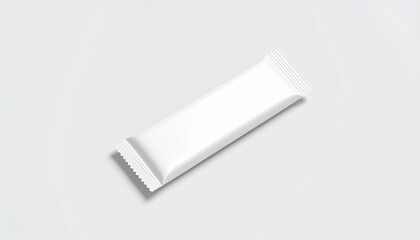 snack bar packaging mockup minimalist design white and plain colors product presentation concept