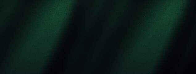 Black dark emerald jade green abstract luxury background. Silk satin fabric. Gradient ombre color....