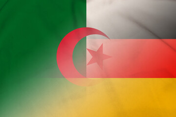 Algeria and Germany government flag transborder relations DEU DZA