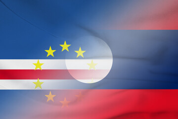 Cape Verde and Laos government flag transborder negotiation LAO CPV