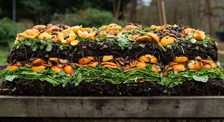 Layered Compost Bin A Guide to Home Composting
