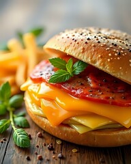 grilled salmon sandwich
