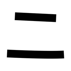 Fototapeta premium Katakana letter Ni