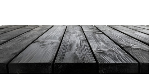 Dark Wooden Planks Tabletop Background Texture
