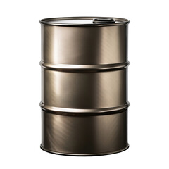 Metallic Oil Barrel - Industrial Storage Container