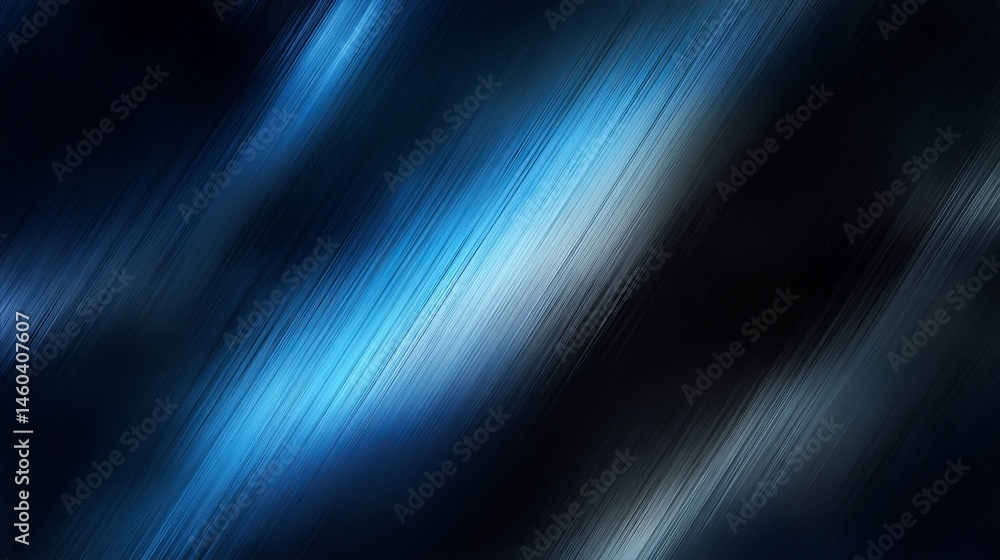 Aufkleber abstract blue and black diagonal lines background texture design image art dark light style shiny