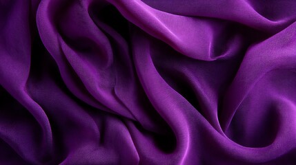 Obraz premium Draped Purple Fabric Texture