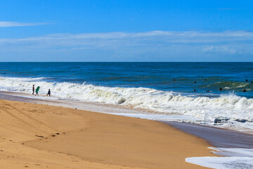 Sao Tome Lighthouse Beach, Campos dos Goytacazes, Rio de Janeiro, Praia de Farol de S&atilde;o Tom&eacute;, 27/04/2025