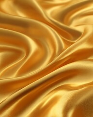 Obraz premium Gold Satin Fabric Texture