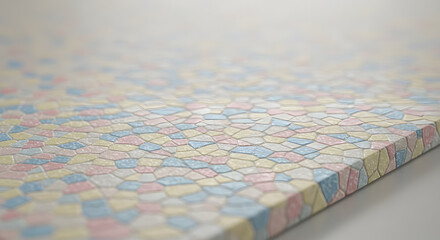 Naklejka premium Colorful mosaic tile pattern