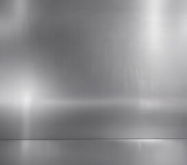 Modern brushed silver backdrop, aluminum gradient effect, futuristic, premium, surface