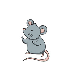 animal, rodent, rat, mammal, wildlife, pet, mouse, wild, nature, pest, small, cute, isolated, grey, fur, domestic, background, gray, cartoon, illustration, white, mice, adorable, vector, icon, design,