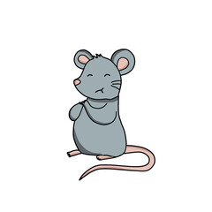 animal, rodent, rat, mammal, wildlife, pet, mouse, wild, nature, pest, small, cute, isolated, grey, fur, domestic, background, gray, cartoon, illustration, white, mice, adorable, vector, icon, design,