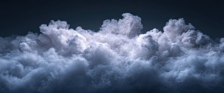 Dense, dramatic clouds