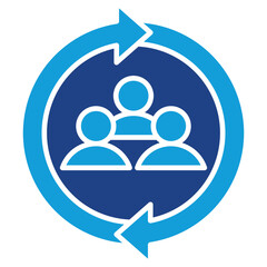 Management Practices Dual Tone Icon 