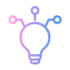 cyberspace Line Gradient Icon