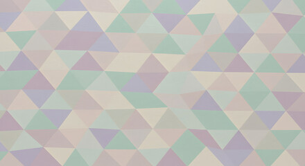 Abstract Triangle Pattern Geometric Pastel Background