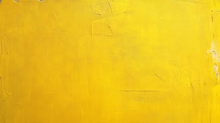 Naklejka premium Vibrant Yellow Abstract Painting yellow gradient background