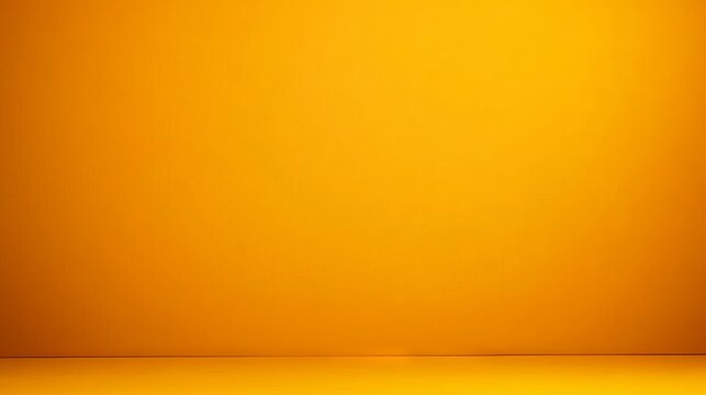 Vibrant Orange Studio Background for Product Photography yellow gradient background