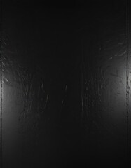 Black patent leather, fine textural details, abstract backdrop,  black,  shadow, patent leather