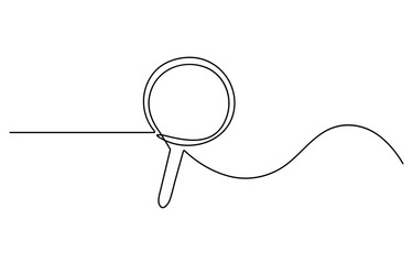 Candy in one continuous line drawing. Minimalist design for sweets and dessert themes. Simplified hand-drawn illustration for treats and celebrations.