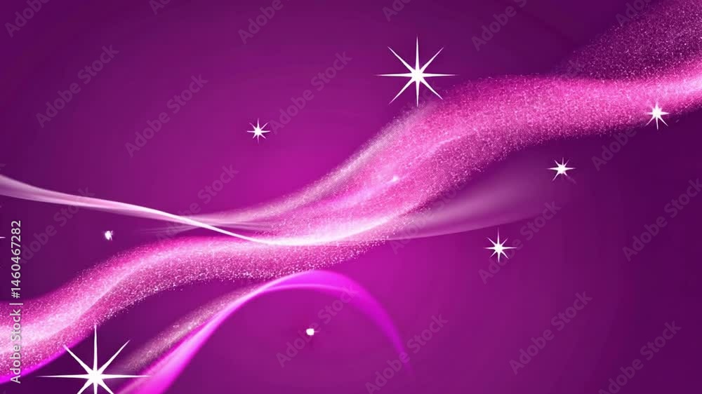 Poster bright and colorful abstract design flowing waves and sparkling elements create dynamic motion and e