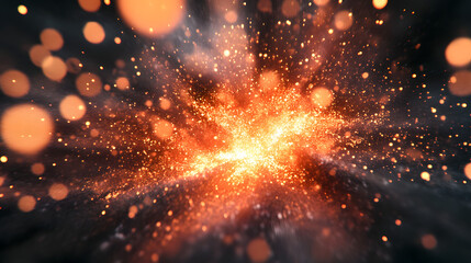 Blast particle effects