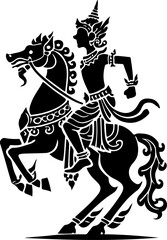 sketch vector illustration silhouette design icon logo symbol character god goddess world puppetry ethnic classic vintage traditional