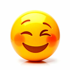 Fototapeta premium smiley face with a smile