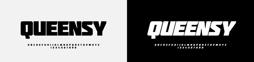 Modern Bold Creative Font. Fashion Typography technology electronic digital music future creative font. Editable vector font.
