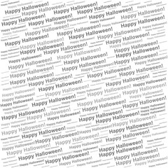 Fototapeta premium Word cloud of Happy Halloween, perfect for spooky-themed content, posters, or festive October party visuals.