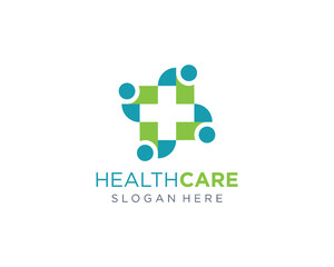 Obraz premium Healthy care logo